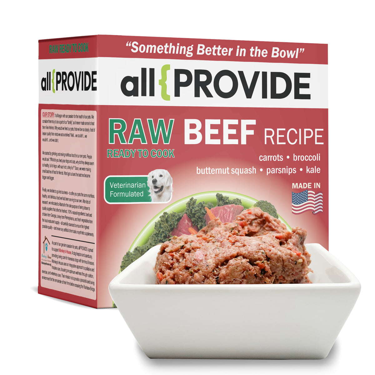 Dog Raw Ready to Cook Beef 1lb