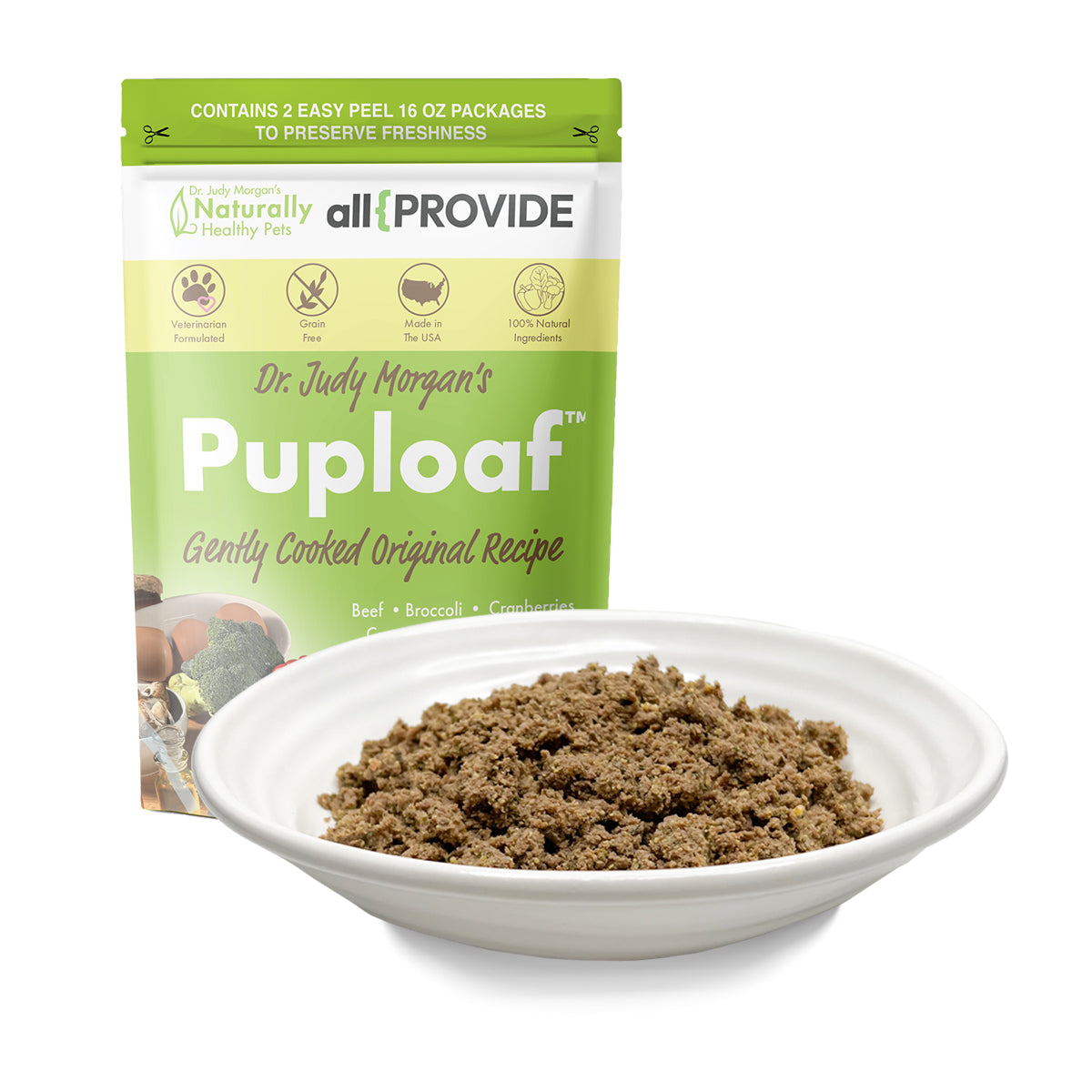 Dr. Judy Morgan s Puploaf 1lb Allprovide