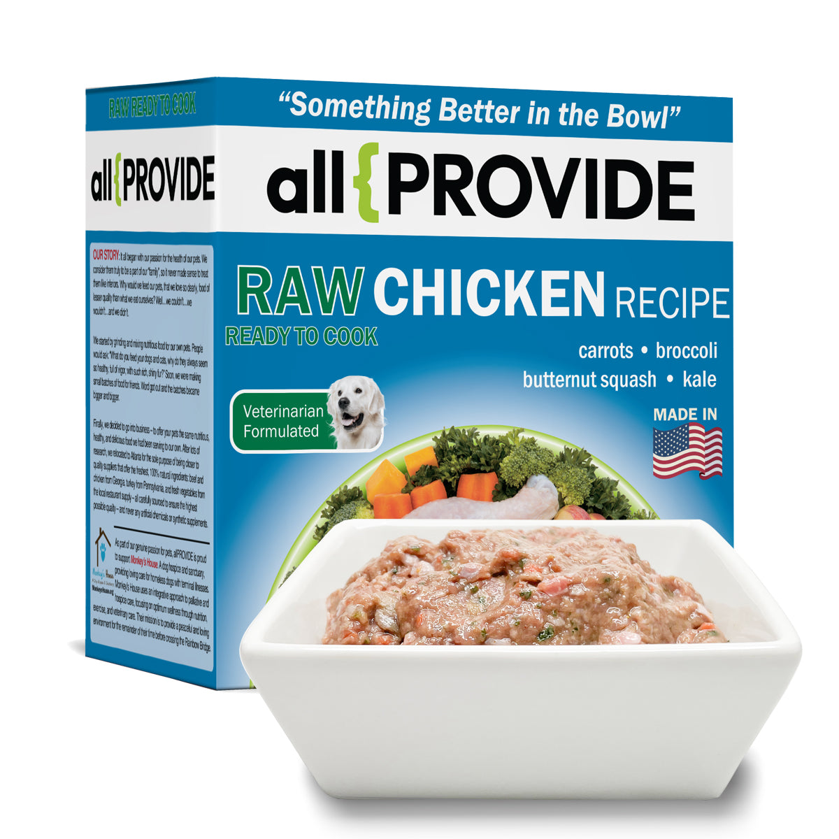 Dog Raw Ready-to-Cook Chicken 1lb